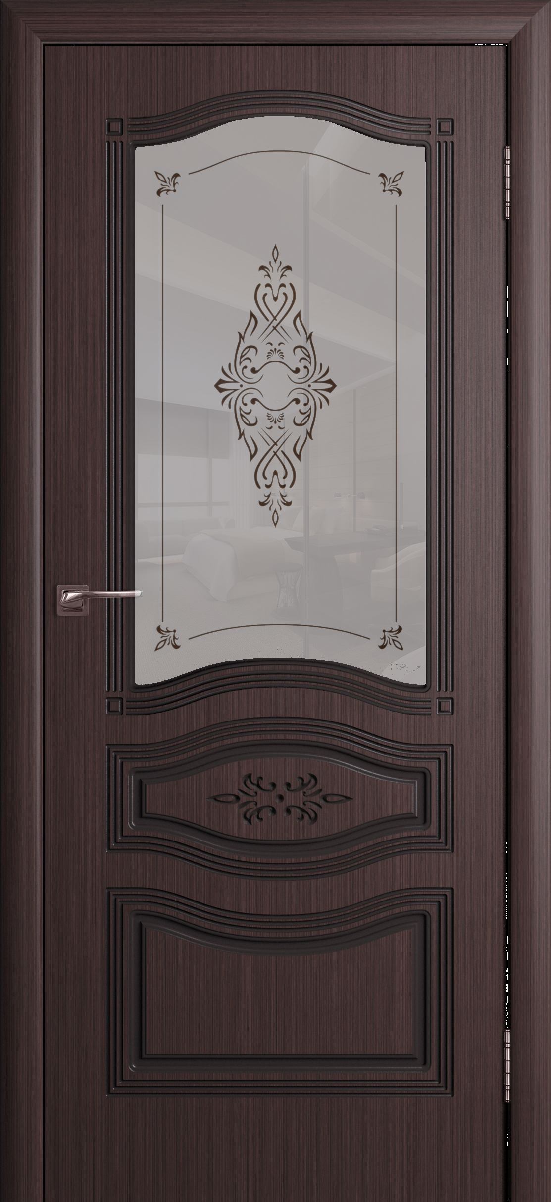 Межкомнатная дверь Офелия Венге купить в Анапе